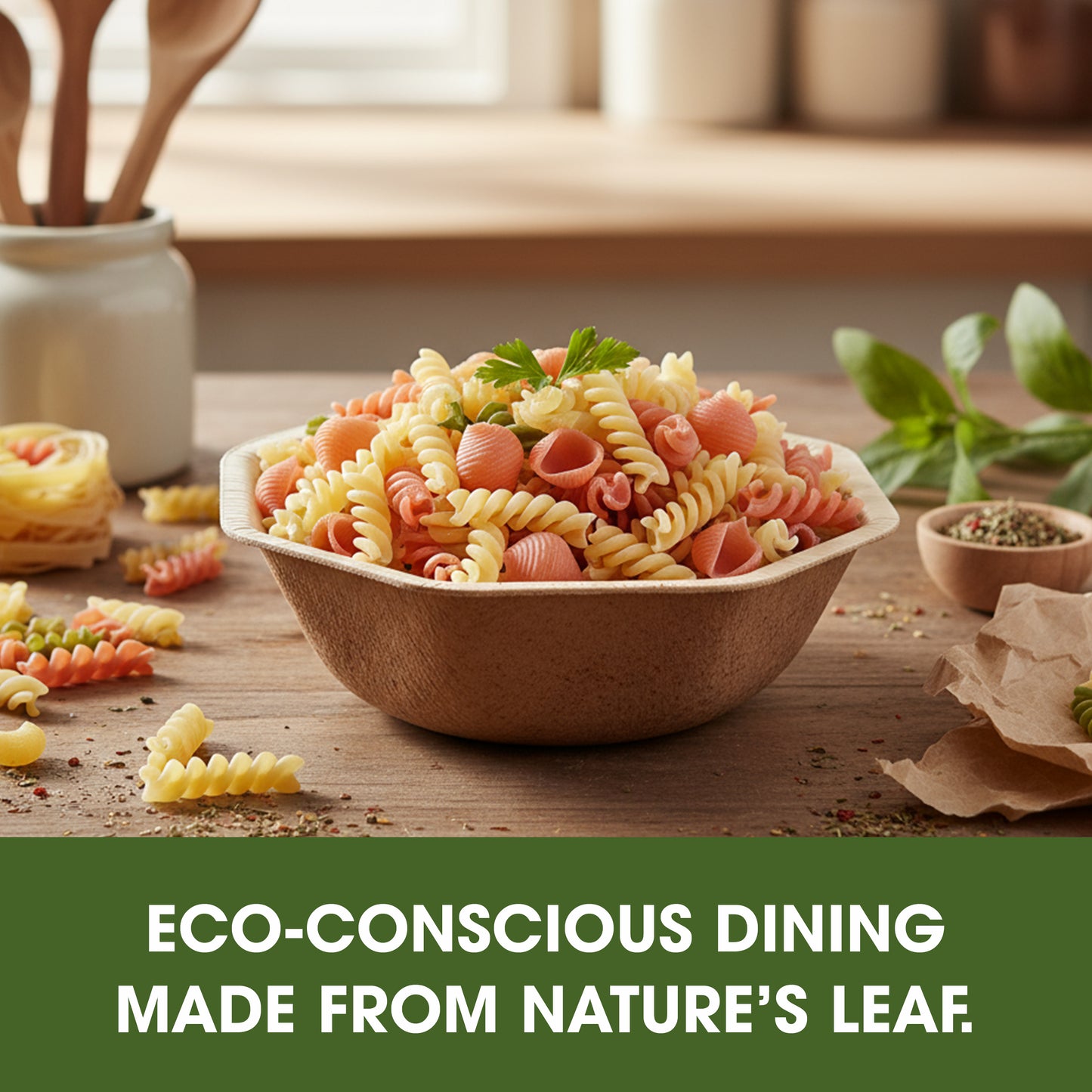 Disposable Palm Leaf Octa Bowls 4 Inch 120ml Natural Areca Leaf Bowls for Snacks & Small Salads Suitable for Parties, Buffets, Events, Catering & Food Service Use